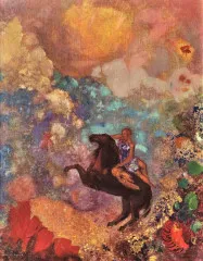 The MUSE on Pegasu - Odilon Redon