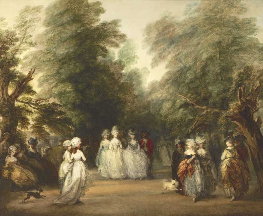 The Mall in St. James’s Park (1783) - Thomas Gainsborough