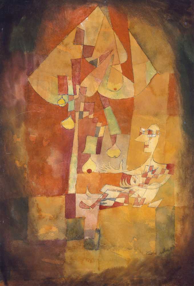 The Man Under the Pear Tree (1921) - Paul Klee