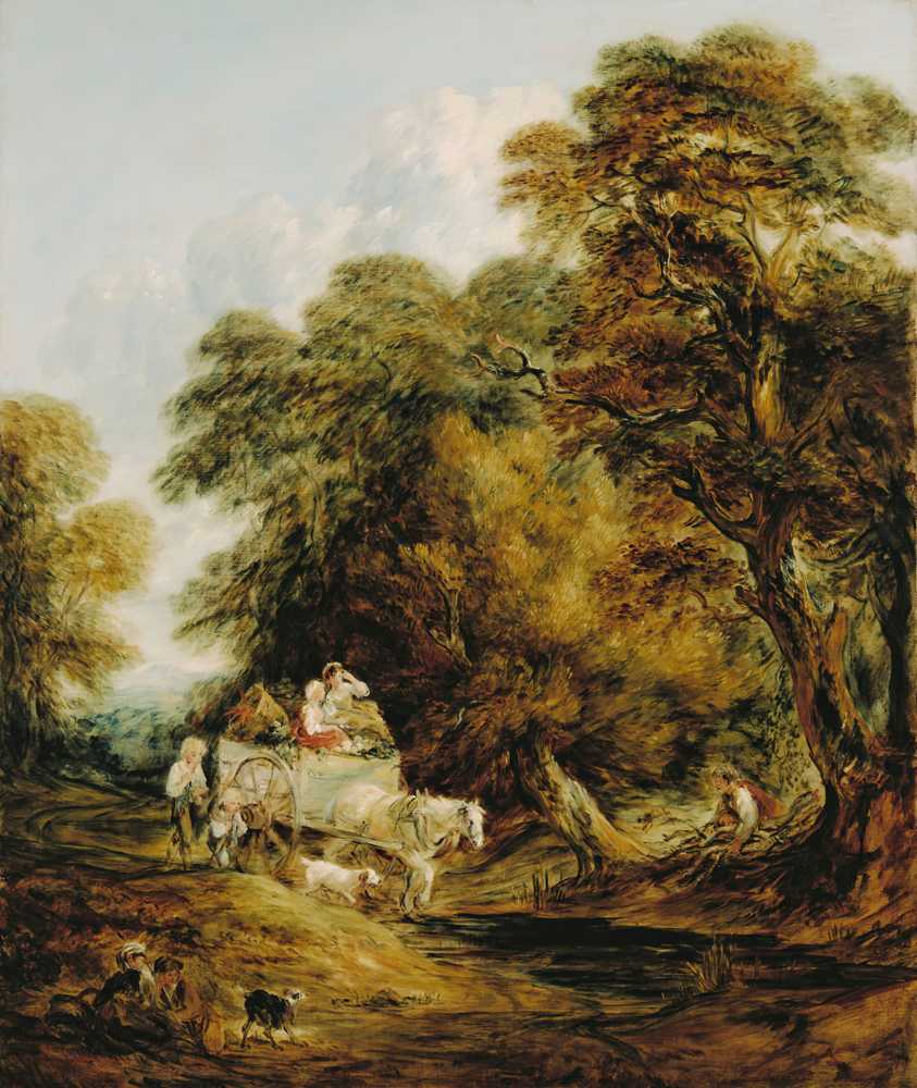 The Market Cart (ca. 1787) - Thomas Gainsborough