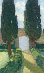The Marquayrol Garden (circa 1930) - Henri-Jean Guillaume Martin
