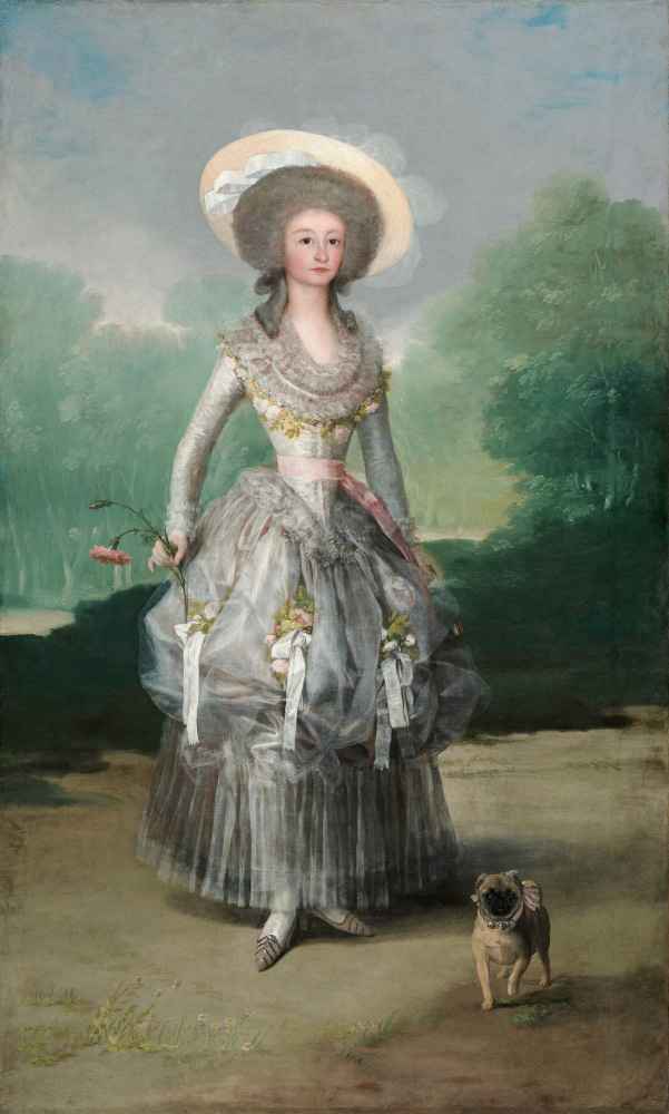 The Marquesa de Pontejos - Francisco Goya