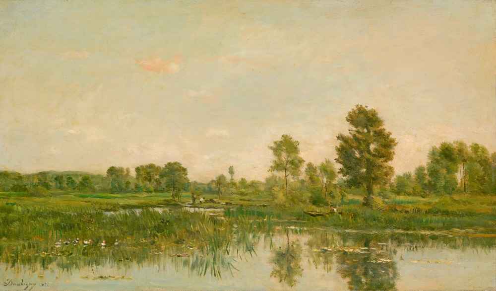 The Marsh - Charles-Francois Daubigny