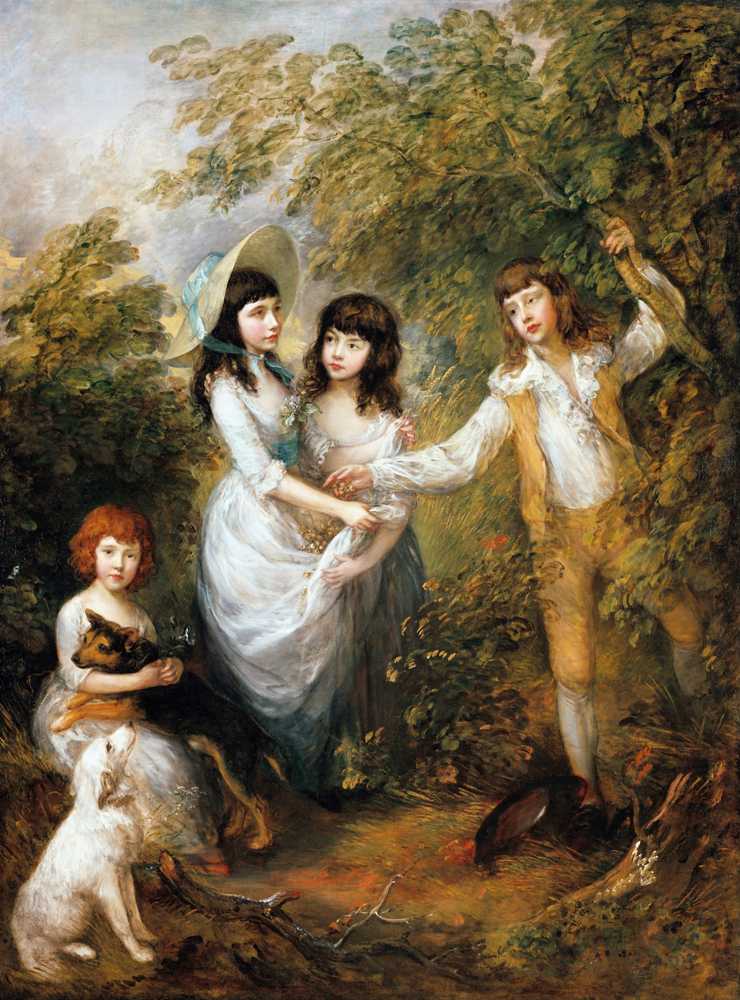 The Marsham Children (1787) - Thomas Gainsborough