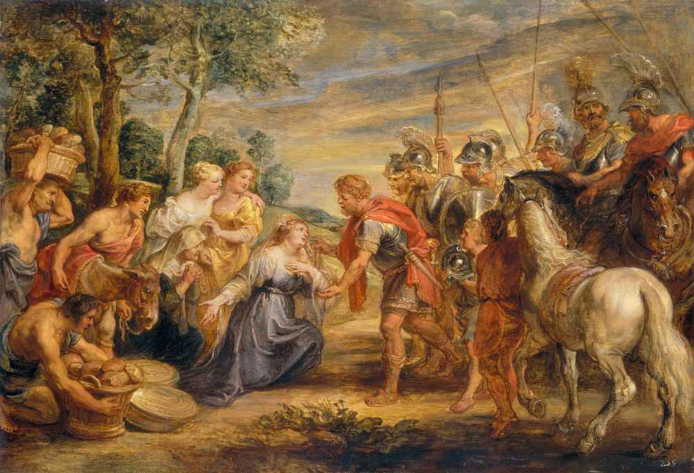 The Meeting of David and Abigail - Peter Paul Rubens