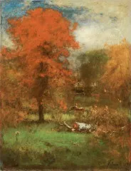 The Mill Pond - George Inness