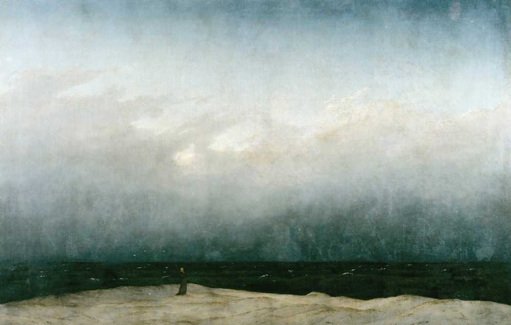The Monk by the Sea (between 1808 and 1810) - Caspar David Friedrich