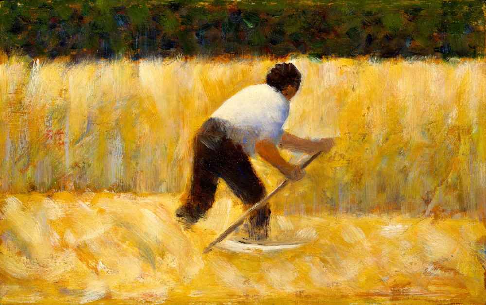 The Mower - Georges Seurat