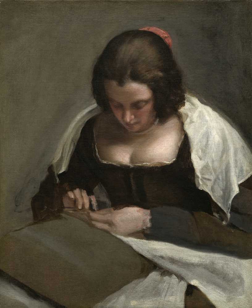 The Needlewoman (c. 1640-1650) - Diego Velázquez