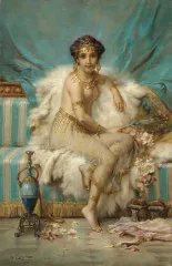 The Odalisque (1881) - Hans Zatzka