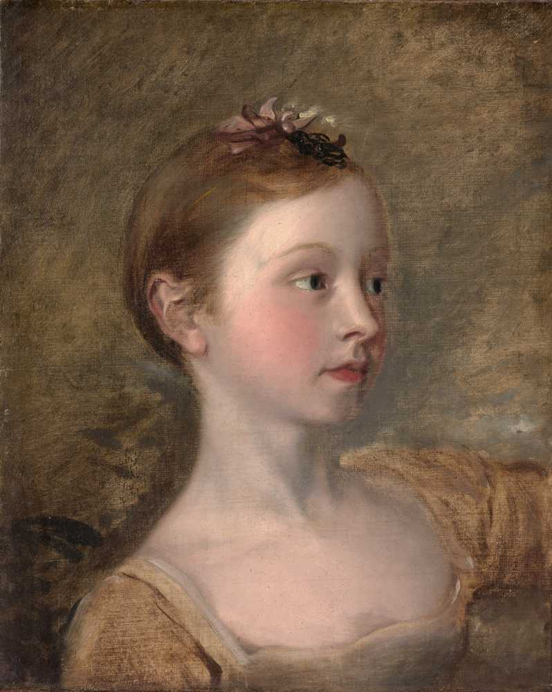 The Painter’s Daughter Mary (mid-19th century) - Thomas Gainsborough