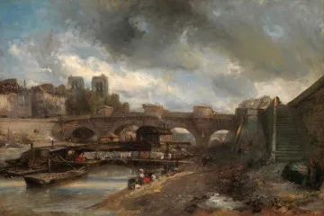 The Pont Neuf - Johan Barthold Jongkind