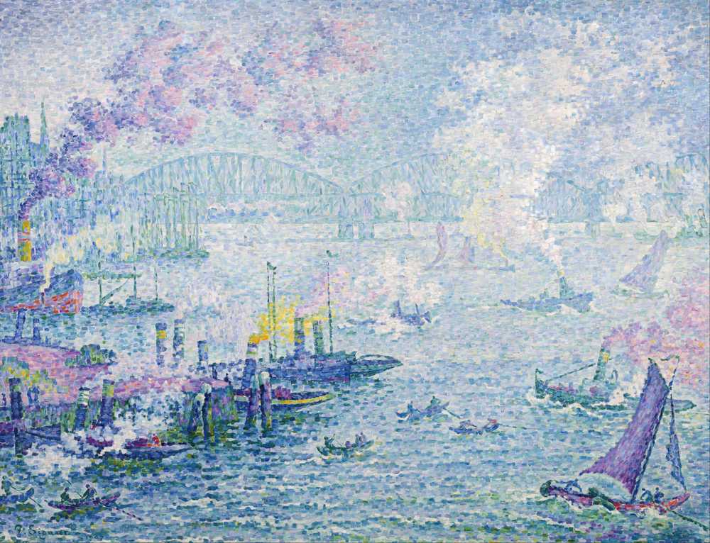 The Port of Rotterdam (1907) - Paul Signac