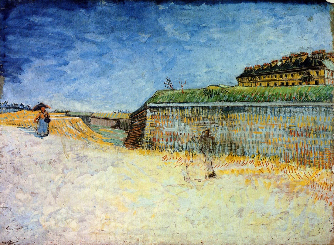 The Ramparts of Paris - Van Gogh