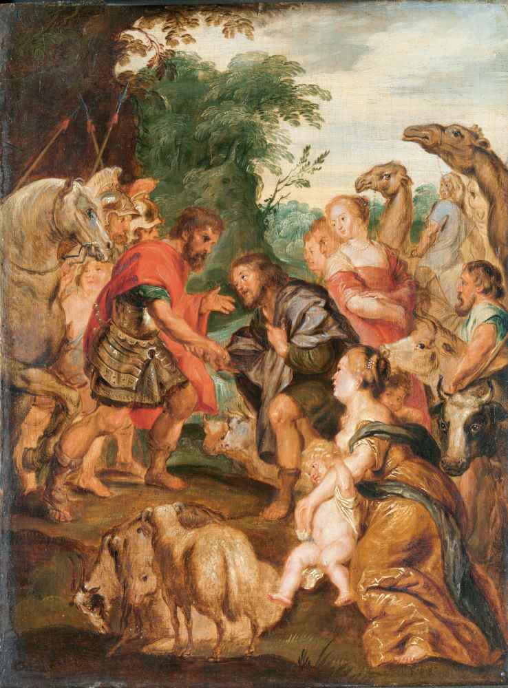 The Reconciliation Between Jacob and Esau - Peter Paul Rubens
