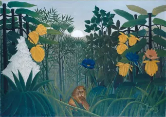 The Repast of the Lion - Henri Rousseau