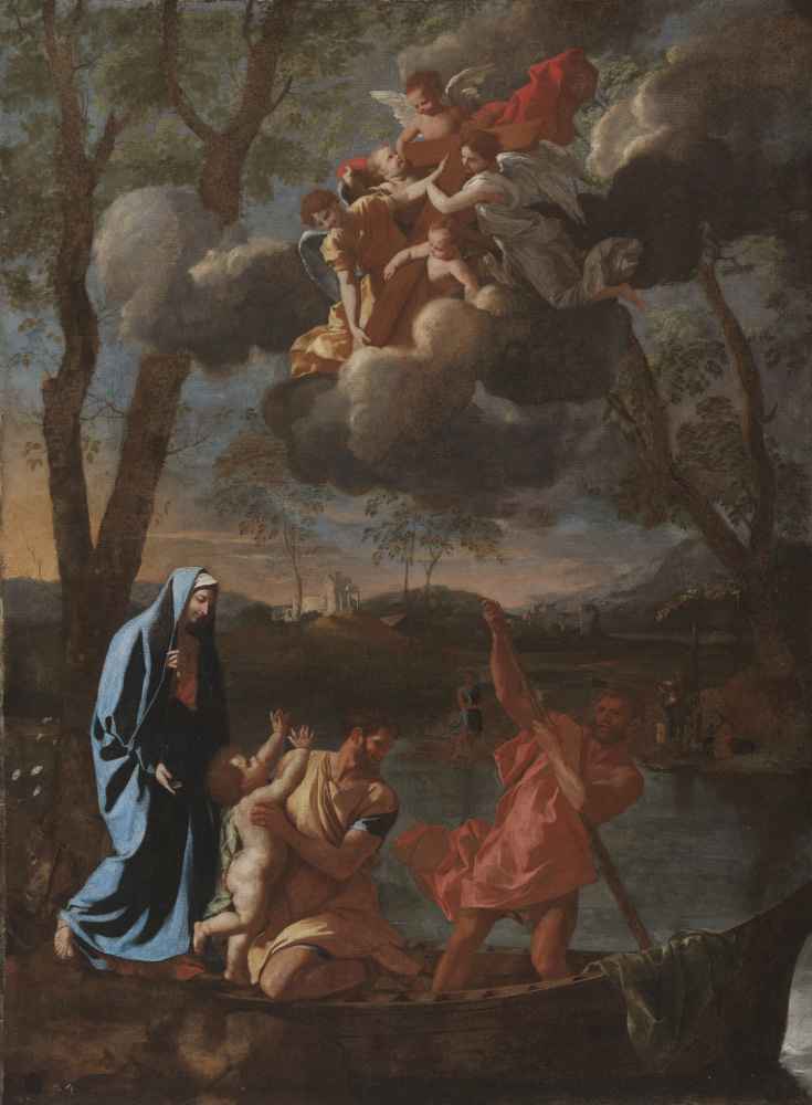 The Return of the Holy Family to Nazareth - Nicolas Poussin