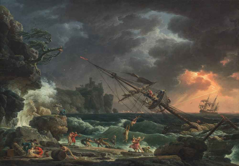 The Shipwreck - Claude Joseph Vernet