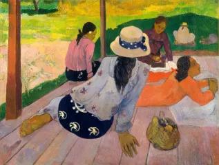 The Siesta - Paul Gauguin