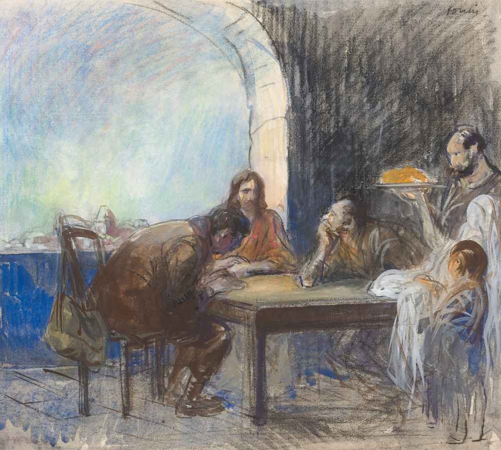 The Supper at Emmaus - Jean Louis Forain