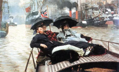 The Thames - Tissot