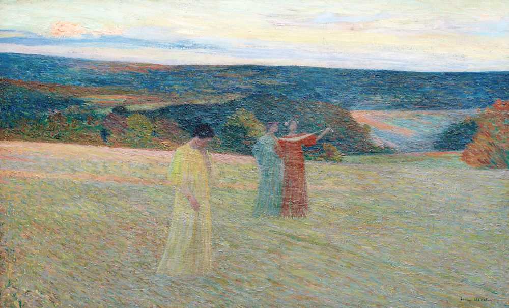 The Three Muses - Henri-Jean Guillaume Martin