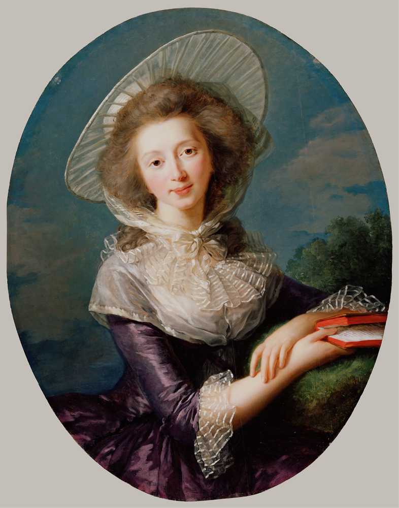 The Vicomtesse de Vaudreuil (1785) - Elisabeth-Louise Vigee Le Brun