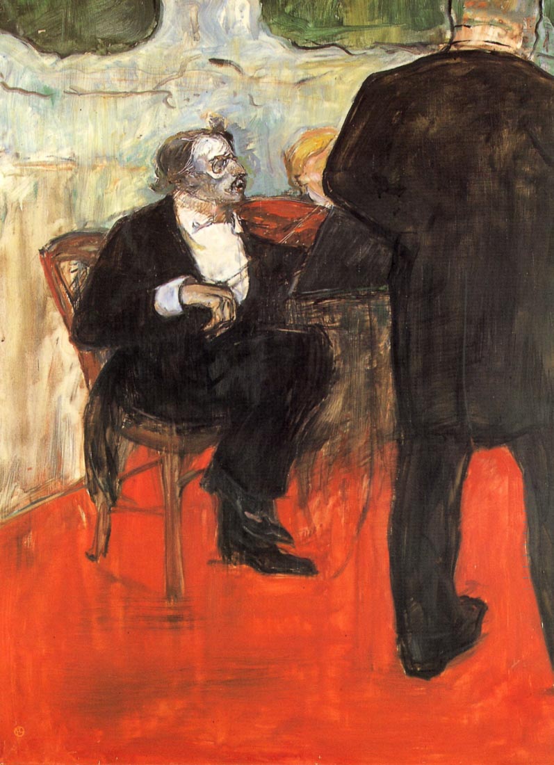 The Violinist Dancla - Toulouse-Lautrec