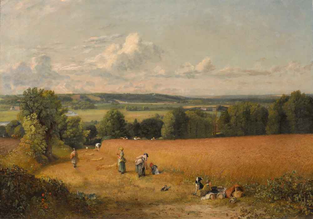 The Wheat Field - John Constable
