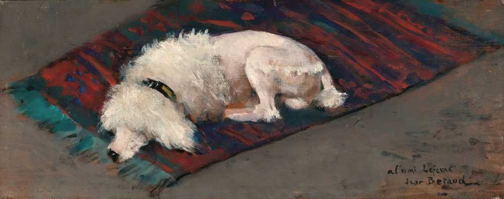 The White Poodle - Jean Beraud
