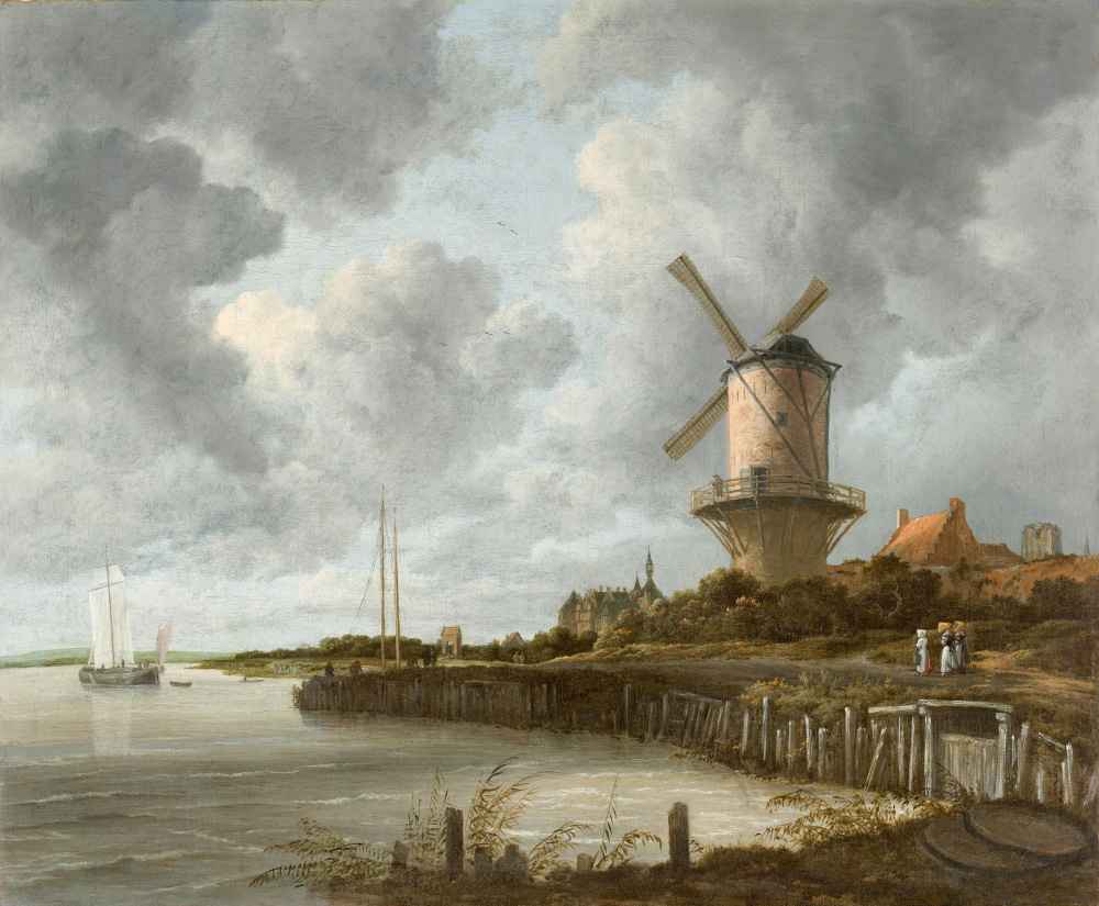 The Windmill at Wijk bij Duurstede - Jacob van Ruisdael