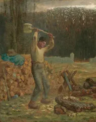 The Woodchopper - Jean Francois Millet