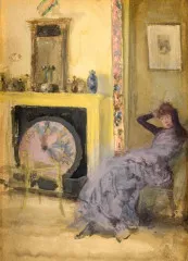 The Yellow Room - James Abbott McNeill Whistler