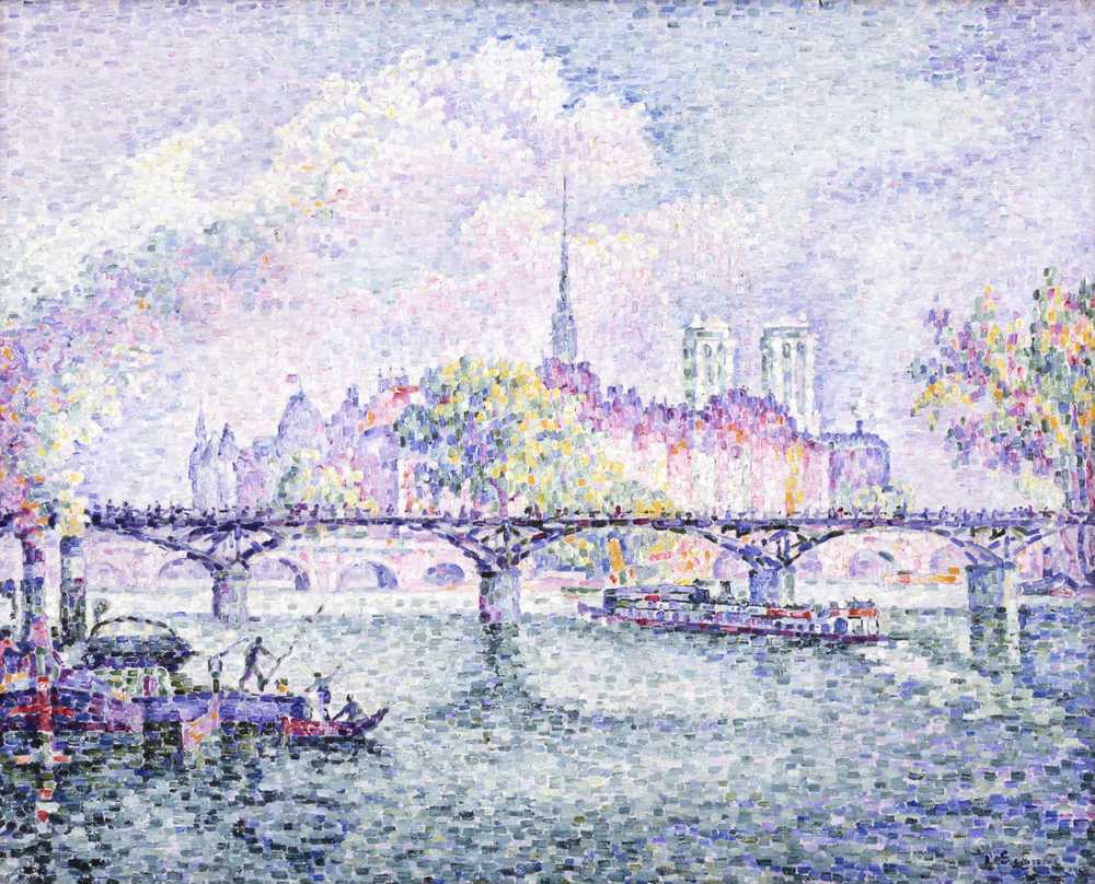 The bridge of Arts - Paul Signac