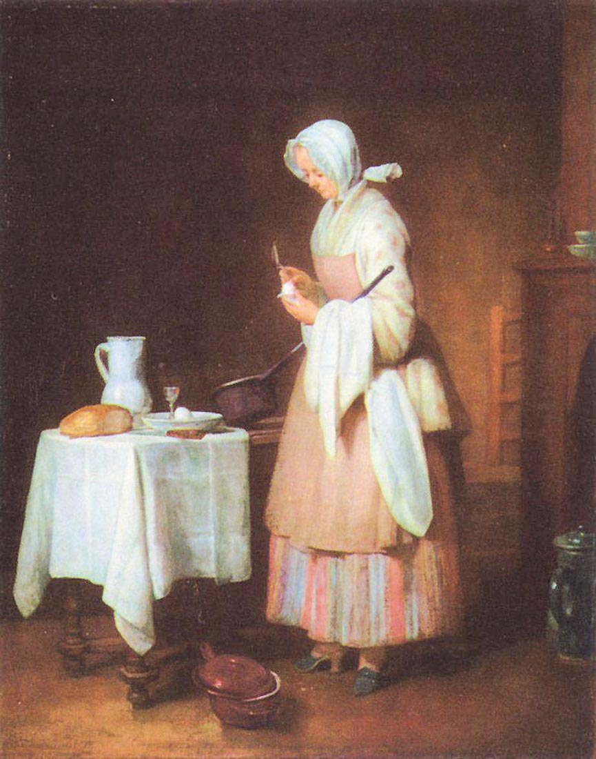 The caring maid - Jean Chardin