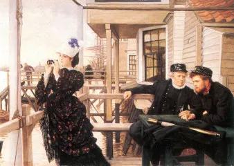 The daughter of the master - Tissot