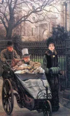 The daughter of the warrior - Tissot