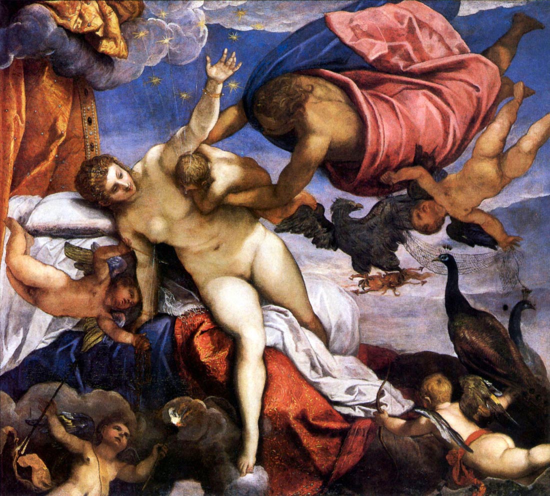 The formation of the Milky Way - Tintoretto
