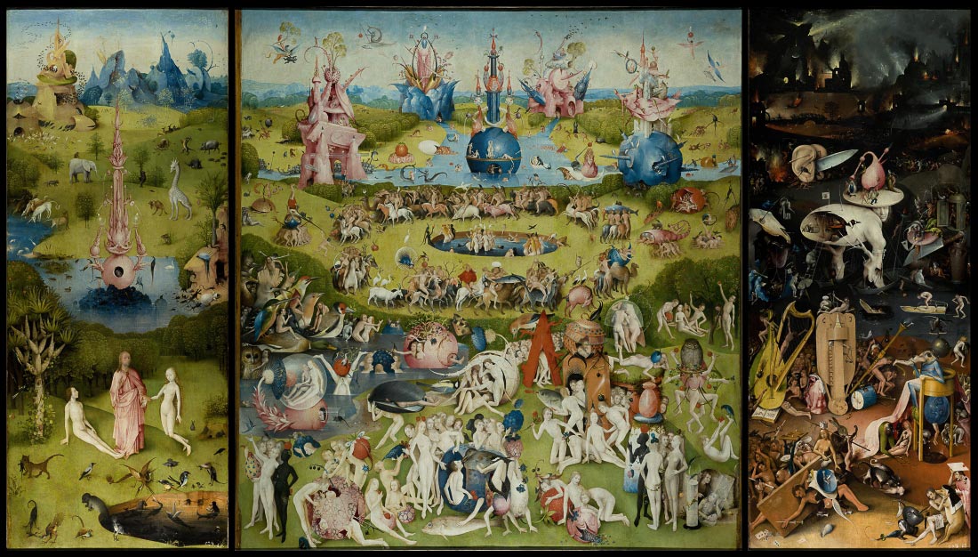 The garden of Earthly Delights - Bosch