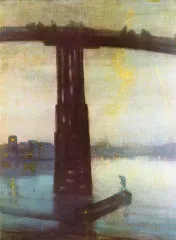 The old Battersea Bridge - James Abbot McNeill Whistler