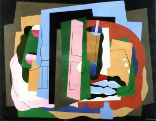 The pink door (1927) - Georges Valmier