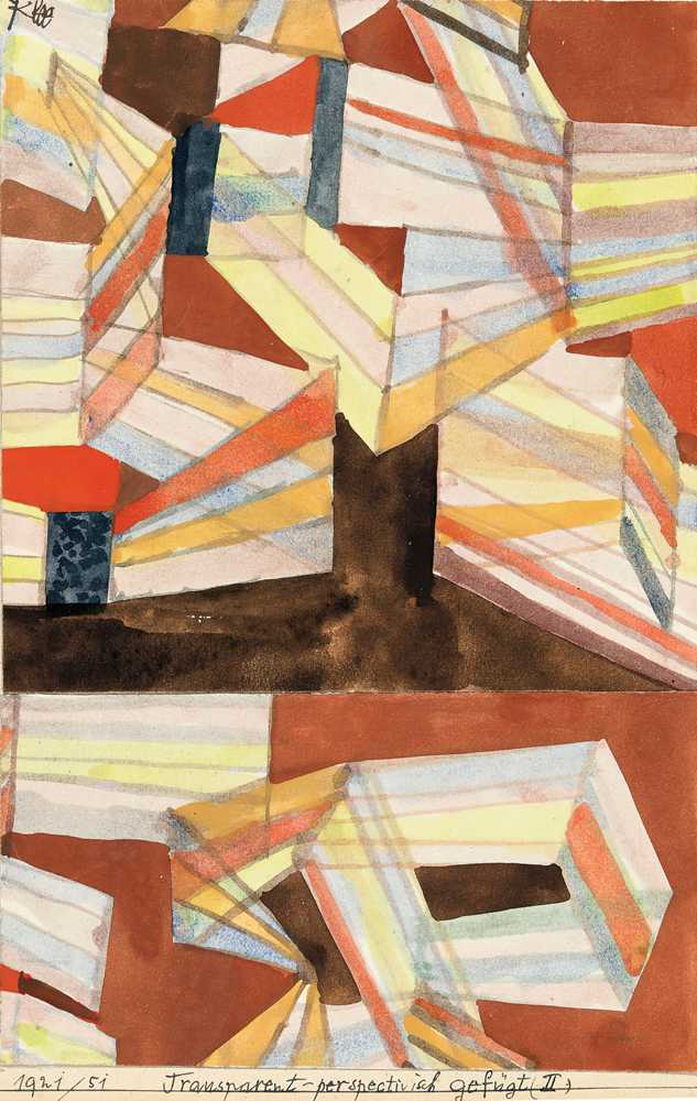 Transparent-Perspective (II.) (1921) - Paul Klee