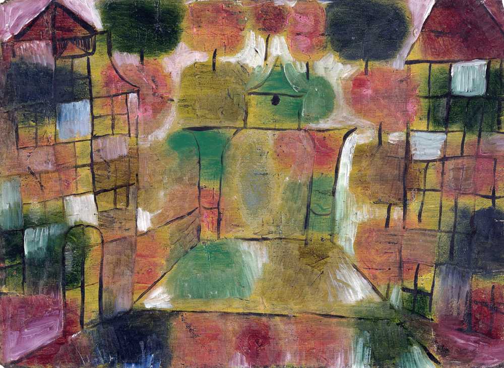 Tree and Architecture–Rhythms (1920) - Paul Klee