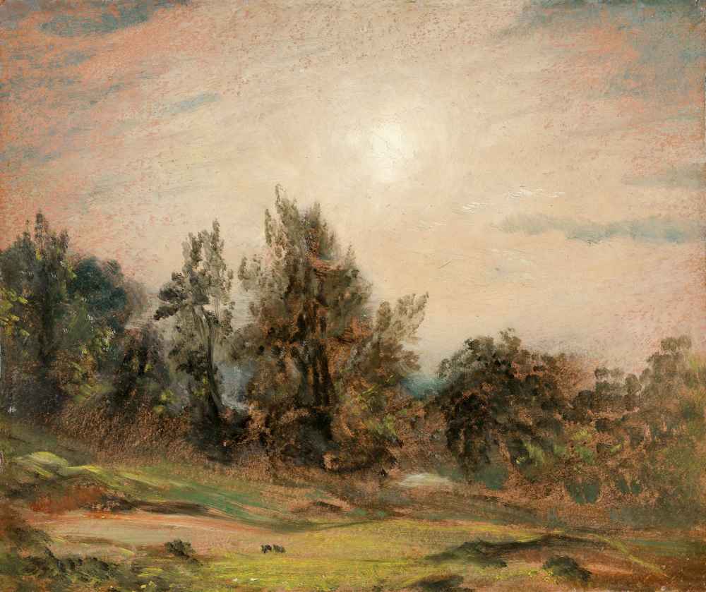 Trees on Hampstead Heath - John Constable
