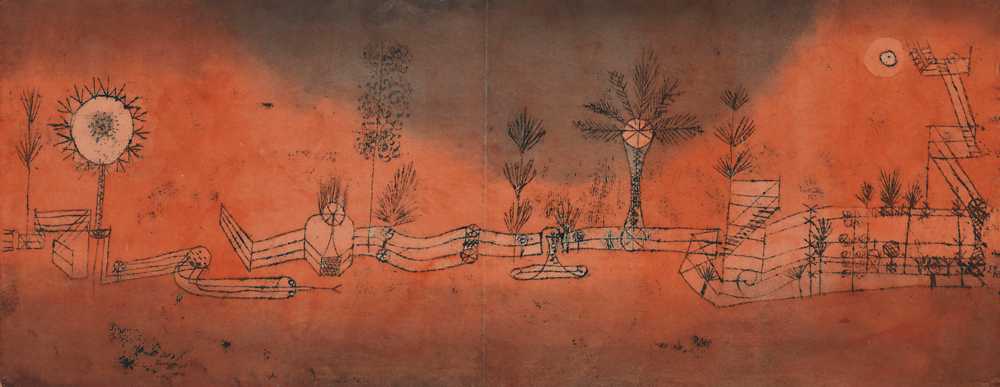 Tropical Gardening (1923) - Paul Klee