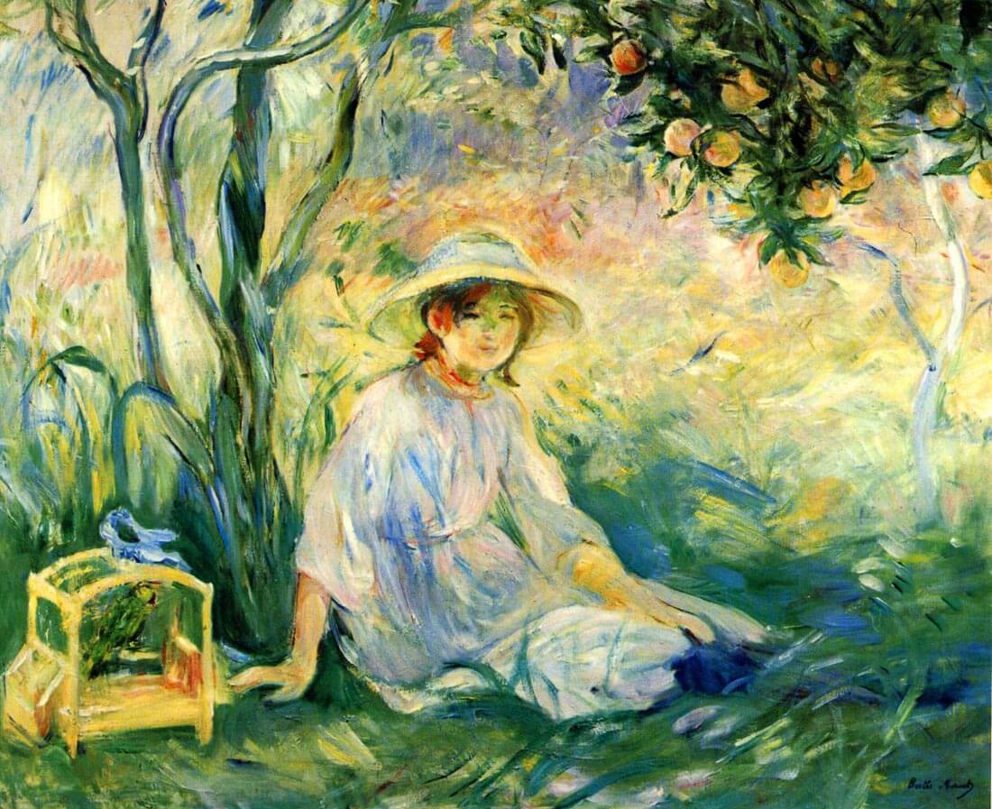 Under the Orangetree - Morisot