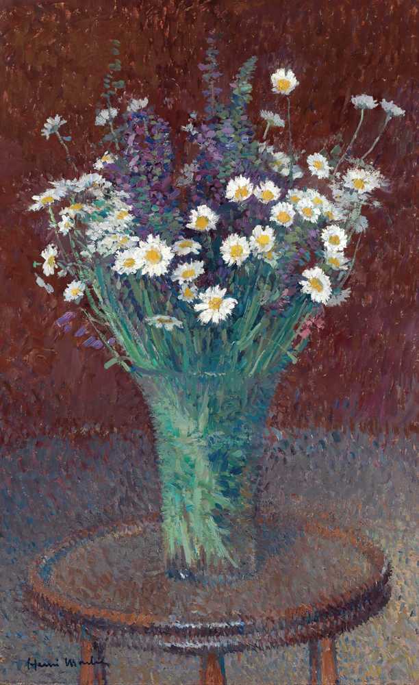 Vase Of Daisies - Henri-Jean Guillaume Martin