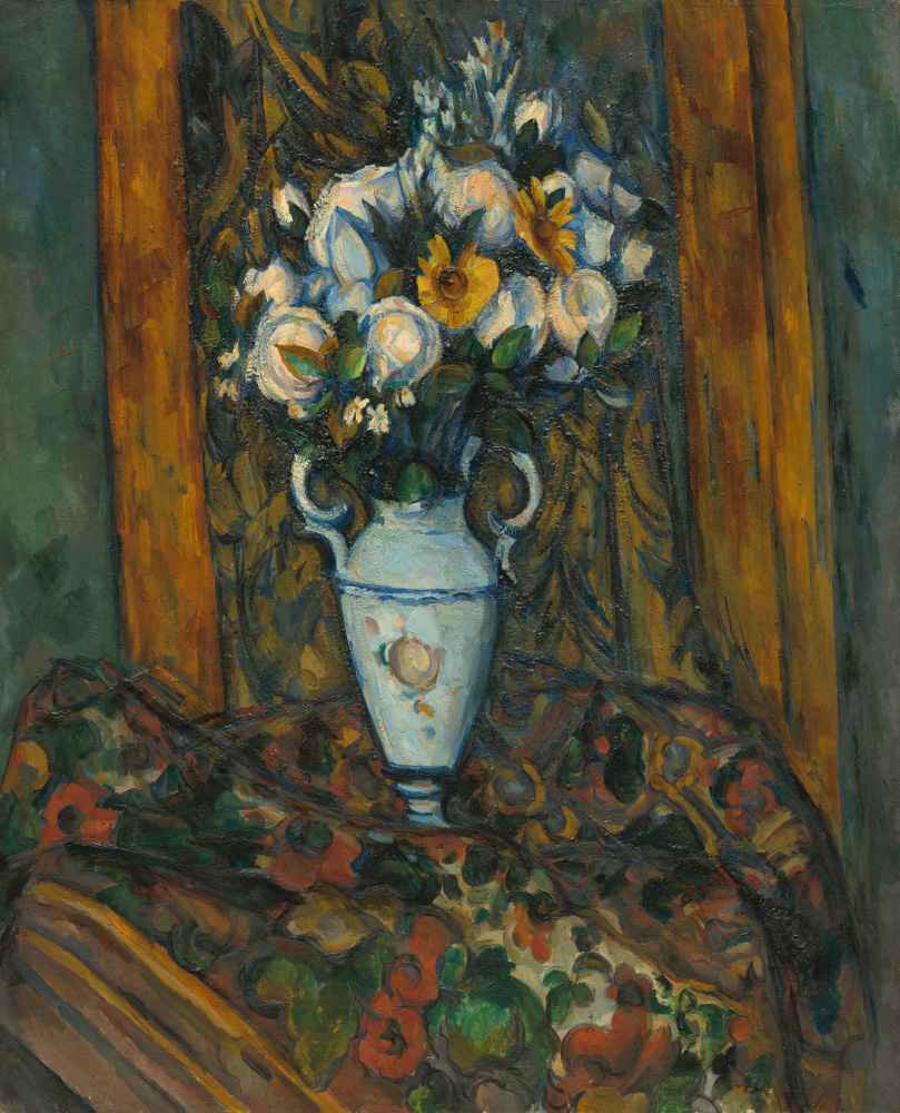Vase of Flowers - Paul Cezanne