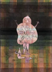Ventriloquist and Crier in the Moor (1923) - Paul Klee