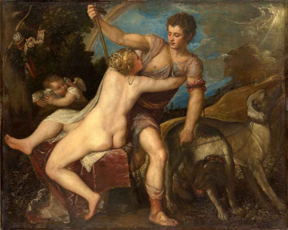 Venus and Adonis 2 - Tycjan